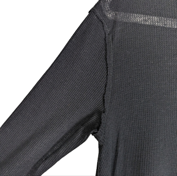 NWT Free People We The Free Wonder Woman Goth Mock Neck Thermal Tunic XS - Picture 5 of 13